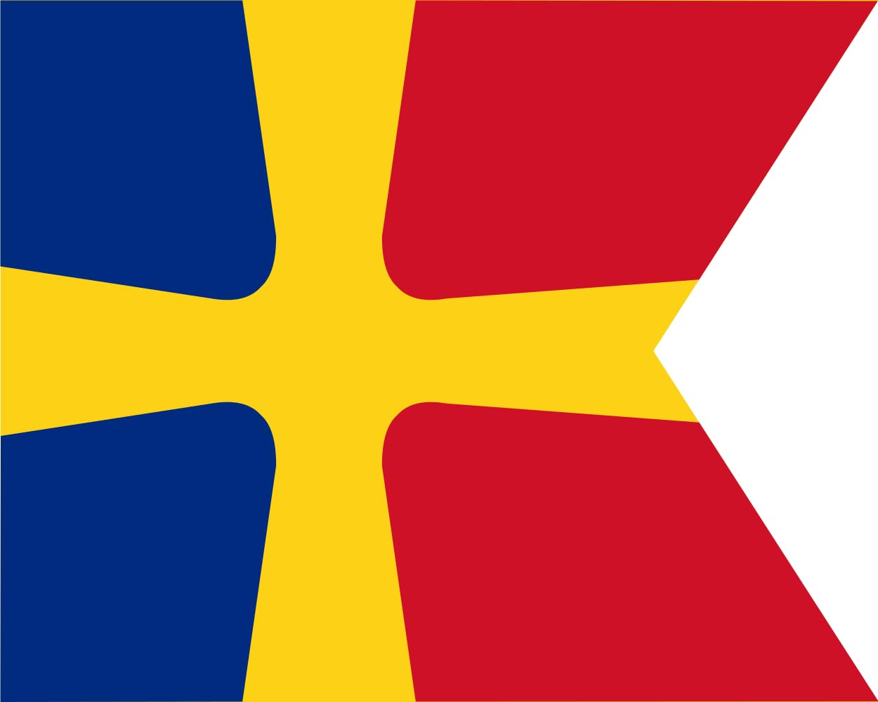 Drapeau XL roumain de commodore WWII, une fabrication soignée pour collectionneur