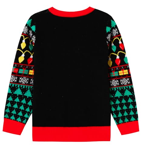 Kids' Cool Reindeer Light-Up Knit, alternative view 3