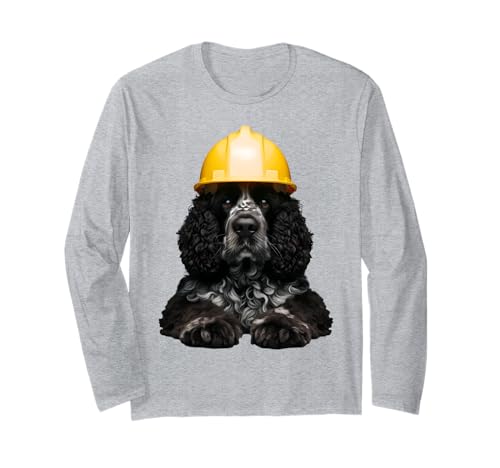 Casque de protection pour chien américain épagneul d'eau jaune Manche Longue