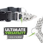 Mighty Paw Martingale Collar with Buckle | Training Dog Collar, Limited Cinch Chain Pet Gear for No Pull Dog Walking. Martingale Dog Collars for Large Dogs, Medium Breeds and Small Pets - Image 5