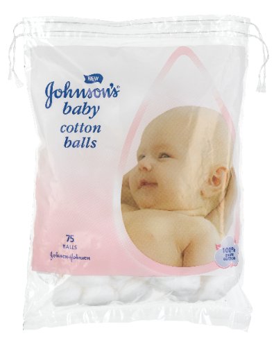 Johnson's Baby Cotton Balls 3 x 75 (225 Cotton Balls)
