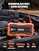 AstroAI S8 Pro Car Battery Jump Starter, 3000A Peak Jump Starter Battery Pack for Up to 9.0L Gas & 7.0L Diesel Engines, 12V Portable Jumper Box with 3 Modes Flashlight and Jumper Cables,Orange #1