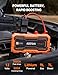 AstroAI S8 Pro Car Battery Jump Starter, 3000A Peak Jump Starter Battery Pack for Up to 9.0L Gas & 7.0L Diesel Engines, 12V Portable Jumper Box with 3 Modes Flashlight and Jumper Cables，Orange