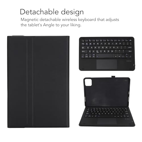 Funda para Teclado Mi Pad 6 Pro con trackpad magnético y teclado inalámbrico Android 2