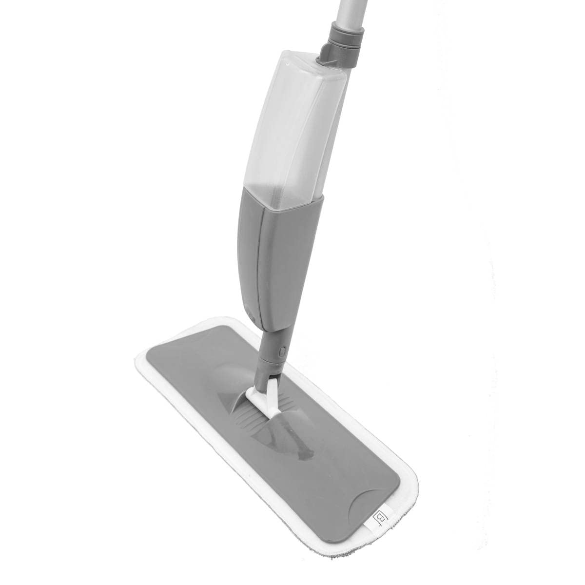 5five - Mocio con serbatoio da 300 ml, grigio - Manico con spruzzatore - Mocio in microfibra - Pulizia facile dei pavimenti - Manutenzione domestica