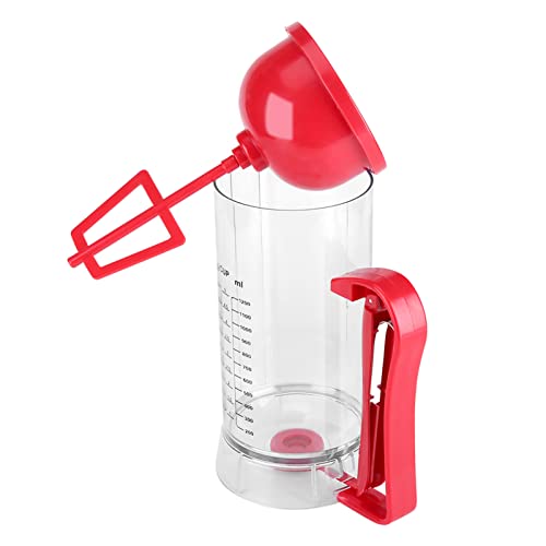 Dispenser Automatico per Impastatrice, Impugnatura Ergonomica in ABS Premium, Camera Trasparente, Strumento per Pasticceria Facile da Cuocere, per Cupcake, Pancake, Preparazione - immagine 5