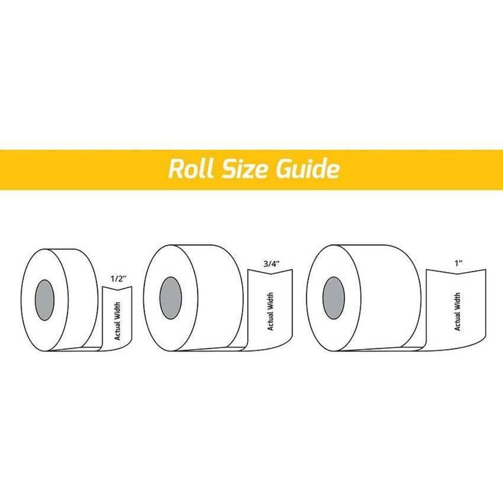 Pro-Flex II Hair System Tape, Maximum Hold 2-4+ Weeks, Flexible Stretchy Carrier, Wide Rolls (3/4X12Y)