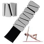 Wrist Weights Set of 2, Adjustable Silicone Workout Weights for Women and Men, Wearable Ankle/Wrist Weights Suitable for Yoga, Dance, Pilates, Pool Exercises and Jogging, 2lb