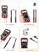 Digital Multimeter,Multimeter Tester, High Sensitivity Voltmeter Ammeter Ohmmeter NCV Circuit Checker Measures AC/DC Voltage,AC/DC Current, Resistance, Diodes, Continuity, Transistor (Black)