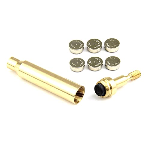 Red Laser Bore Sighter for Crossbow Arrows (Batteries Included)