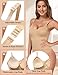 Imagen de Tuopuda Body Reductor Mujer Body Moldeador Bodysuit Faja Reductoras Control de Abdomens Adelgazante Body Shaper Sin Costuras Tanga Shapewear Bodysuit Con Almohadillas Extraíbles