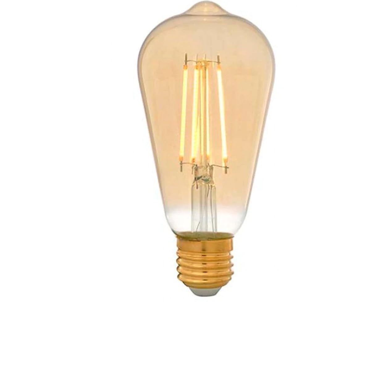 PANASONIC E27 FİL ST64 LAMBA, SARI IŞIK 7W 630LM 2000K GOLD