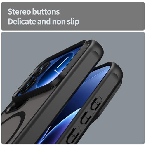 Image of Compatible with Xiaomi 17 Pro Case Cover,Compatible with MagSafe,Anti-Fall,Compatible with Xiaomi 17 Pro 5G 25098PN5AC Cell Protective Phone Case Black