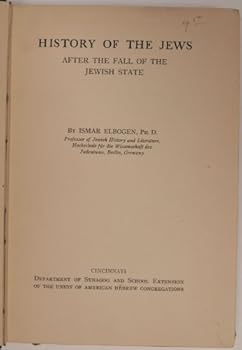 Hardcover History of the Jews after the fall of the Jewish state Book
