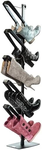 Amazon.com: Deluxe 12-Pair Hanging Boot Storage - Double Decker Boot ...