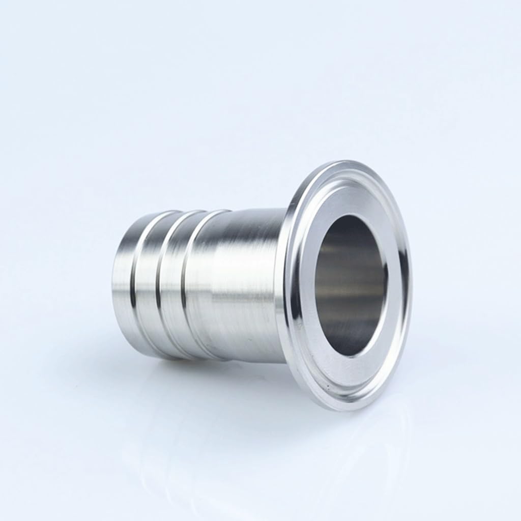 Connecteur de Tuyau d'arrosage, en Acier Inoxydable Sus304, raccord de Tuyau cannelé sanitaire, Virole 1 pièce, pour diamètre extérieur Quotidien 50,5 mm 64 mm, Ajustement 1,5" 2" Tri