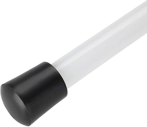 Miniatura 7 de Bastón de aluminio plegable con cinta reflectante roja mango de goma y correa de muñeca 48 pulgadas de longitud