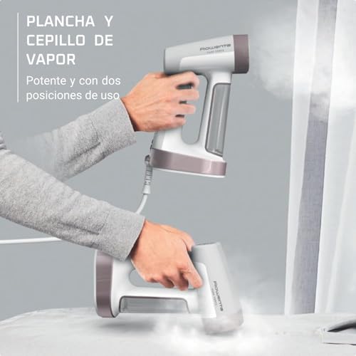 Miniatura 6 de Rowenta Pure Force, Cepillo De Vapor Y Plancha 2 En 1, Uso Vertical Horizontal, Vapor Potente, Se Calienta En 25s, Depósito De Agua Extraíble De 180ml, Elimina Hasta El 99,99 De Bacterias, Dr8720f0