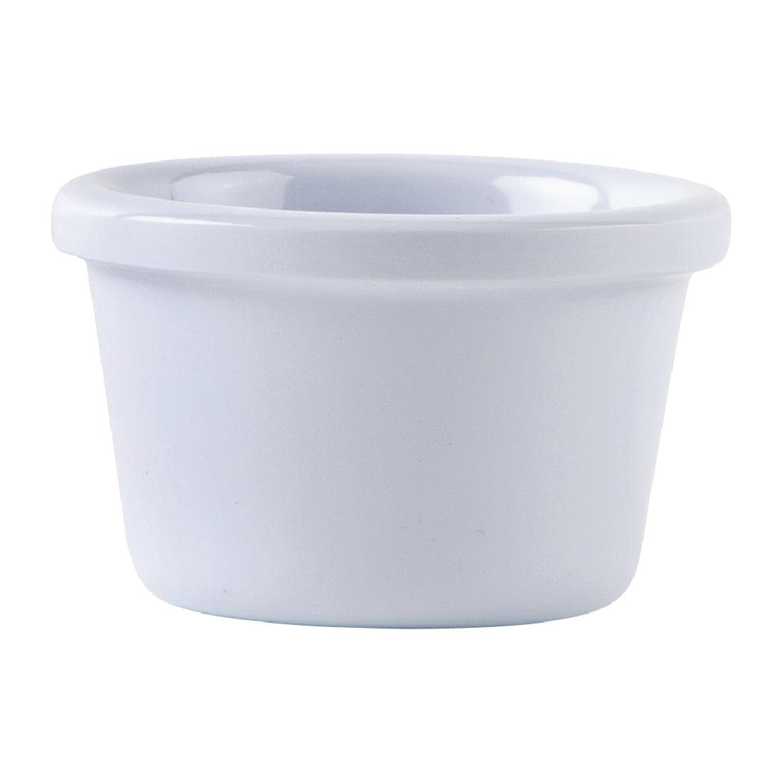 Kristallon T557 melamina Ramequín, Blanco (Pack de 12)