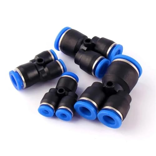 Conector neumático de plástico for aire y agua en formato PY-10 de 10 mm 7