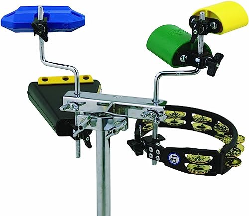 Z Shape Cowbell Arm Boom Holder 3/8" Accesorio para Montaje de Percusión Acero con Recubrimiento Cromado miniatura 5