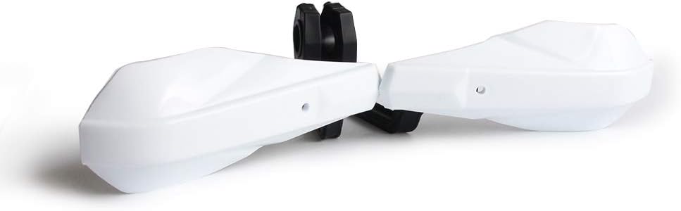 Dirt Bike Handguards Hand Guards Motorcycle Universal ATV Handguard for 7/8" and 1 1/8" Handlebar CRF TTR YZ YFZ DRZ KLX KX Motocross Pit Bike Off Road Enduro White
