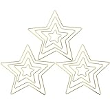 Cerceaux pour couronnes : ils sont très adaptés à la confection d'attrape-rêves, d'objets à pompons, de guirlandes, de supports pour plantes et autres travaux manuels, notamment pour les couronnes