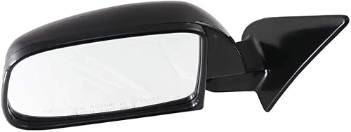 DAT AUTO PARTS Reemplazo manual del espejo de la puerta del lado del conductor izquierdo para Toyota Pickup 1989-1995 2WD 4WD tipo plegable negro