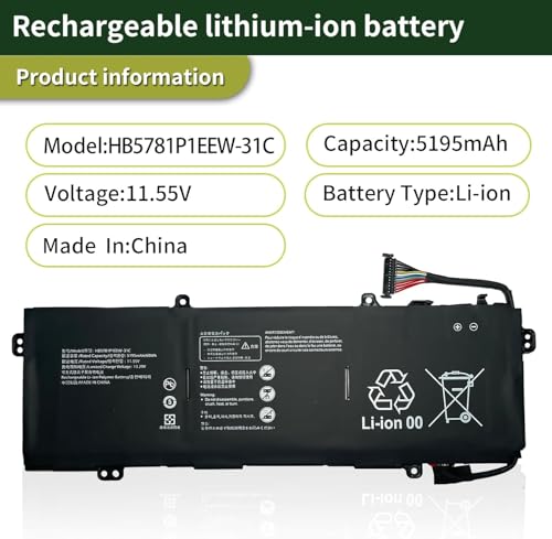 Batterie HB5781P1EEW-31C pour travailler en déplacement - 2