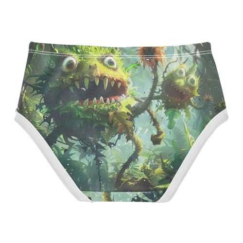 Jungle Monsters Adventure Undies for Toddler Girls, Girls Underwear, 2T–8 Years2