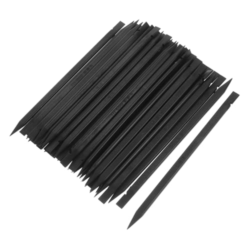 Angoily Professional Anti-Static Spudger Tool Kit 50pcs Disassemble Rods Black for Pc Laptop Tablet Repair
