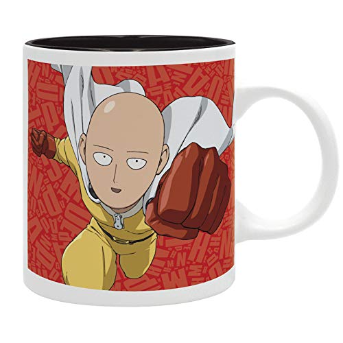 ABYSTYLE - One Punch Man - Taza - 320 ml - Saitama y héroes de Clase S