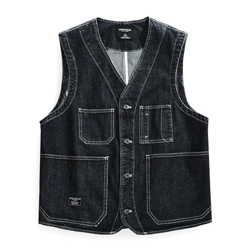 Estilo vintage americano en este chaleco cargo de hombre para rutas urbanas