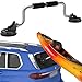 BINGGA Aluminum Alloy Kayak Carriers Universals Kayak Roller Suction Cup Kayak Boats Roller for Kayak Canoes Roof Load Assist