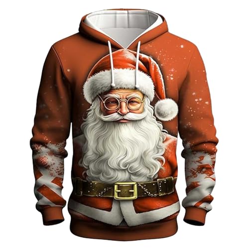 Sweat à capuche de Noël homme, le cadeau idéal pour l'hiver