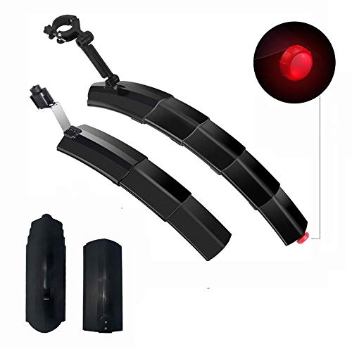 Parafango Per Bici 16-29 Pollici Parafango MTB Xcozu - Set 3 Pezzi Per Mountain Bike 16-29 Pollici Con Fascette Parafango Posteriore Mtb - Foto 8