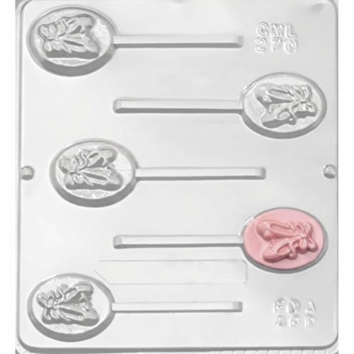Ballet Slippers Ballerina Lollipop Chocolate Candy Mold 270