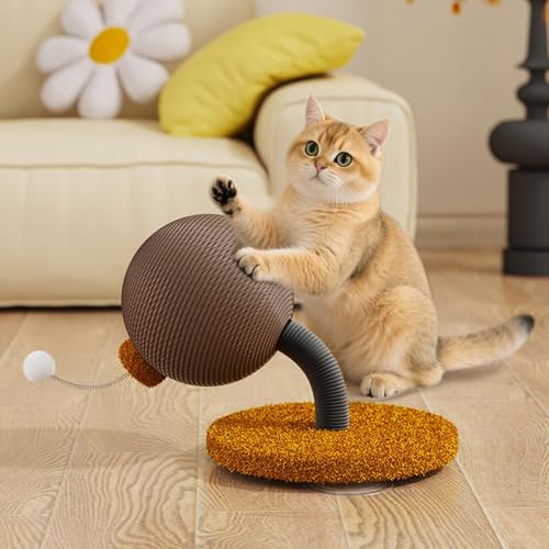 Jouet interactif pour chat - Jeu d'exercice de salon et appartement multi-animaux - 5