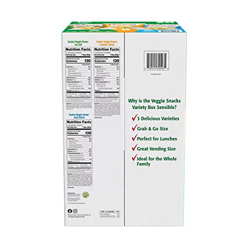  Sensible Portions Veggie Straws Variety Pack 30ct - Healthy Snack for Kids and Families
| Sensible Portions Veggie Stra