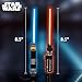 Star Wars Construct Your Own Lightsabers - Build 2 for Kids, OBI Wan Kenobi & Darth Vader, 6 Year Old Boy Gifts, Toys, Collectible Stuff