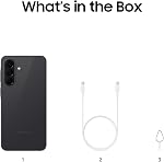 Samsung Galaxy A37, 256GB, Awesome Charcoal, 5G (Unlocked, CAD Version) - 6.7" sAMOLED FHD+ Display, Awesome Intelligence, 6GB Ram, 4K@30fps, 45W Fast Charging