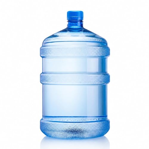 Image of Plastic Water Bottle - 20L, Mineral Water Dispensers Jar | Drinking Water Can | Big Water Bottle BPA Free Water Bottle Large Container With Thread Cap (BLUE)