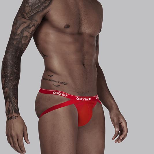 Evankin Mens Thong Underwear Sexy Jockstrap Male Lightweight Thong Butt-Flaunting G-String Briefs4