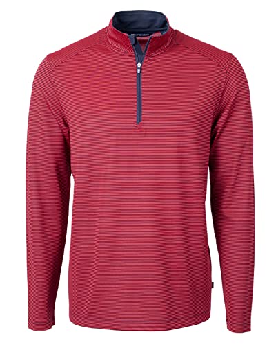 Cutter & Buck Virtue Eco Qrtr Zip chemise active du bureau au parcours de golf