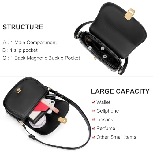 SENDEFN Shoulder Bag for Women Trendy Crossbody Handbags Retro Clutch Underarm Purse Small Square Bag4