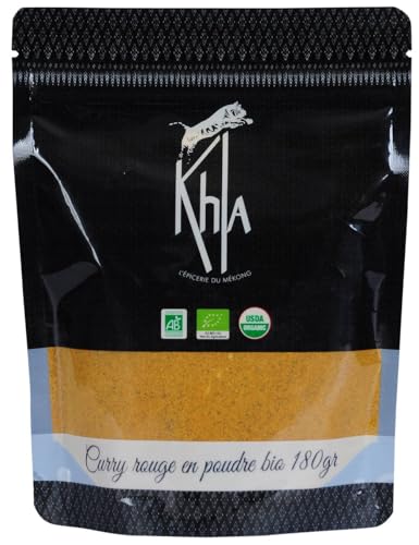 KHLA - Curry rojo en polvo - de producción ecológica - Bolsa de 180g
