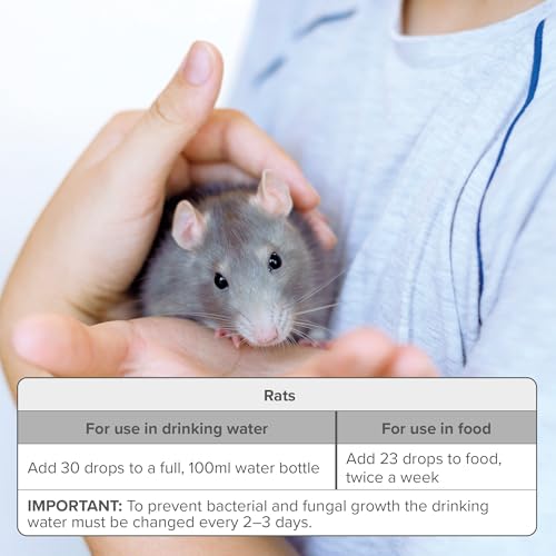 Beaphar - Hamster Vitamin Solution - Supports Optimum Health - Contains Vitamins B, C, E and K - Easy-to-use liquid, Add to Drinking Water or Food - Suitable for Hamsters, Gerbils and Rats - 75ml - Image 7