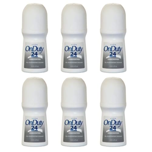 Roll On Deodorant On Duty 24hr Unscented - 6 pack