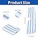 qposdr 4 Pack Microfiber Mop Pads for O Cedar Mop Replace Head, Flip Mop Refills Compatible with O-Cedar Hardwood Floor 'N More, Reusable & Washable Mop Covers for Dry/Wet Use