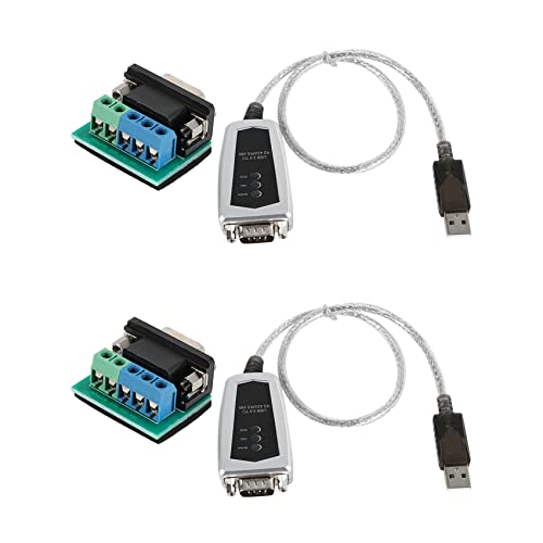 Convertisseur USB à RS485 RS422 avec double câble adaptateur de puce pour Windows 10 8 7 XP